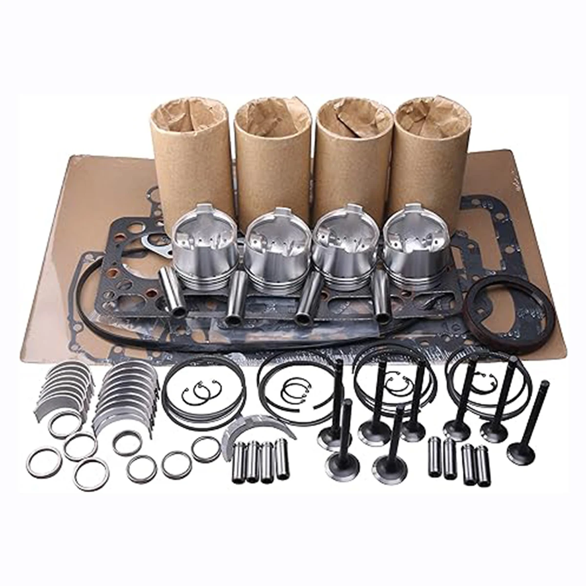 

XCWoOshop 4D95L-1FF Engine Overhaul Rebuild Kit for Komatsu PC75UU-2 PC75UU-2E Excavator