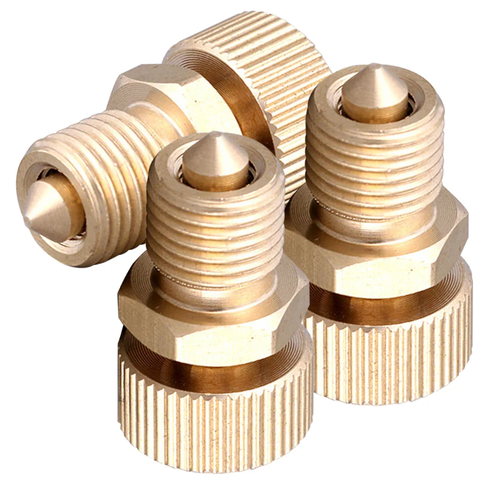 

3pcs Copper High Pressure Bleeder Valve 30Mpa Air Pump Safety Relief Replacement Compressor Accessory Air Bleed Screw Heater