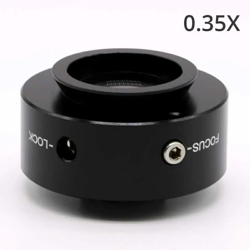 0.35X-1X Microscope Reduce Lens C-Mount CCD Camera Adapter for Olympus Trinocular Microscope