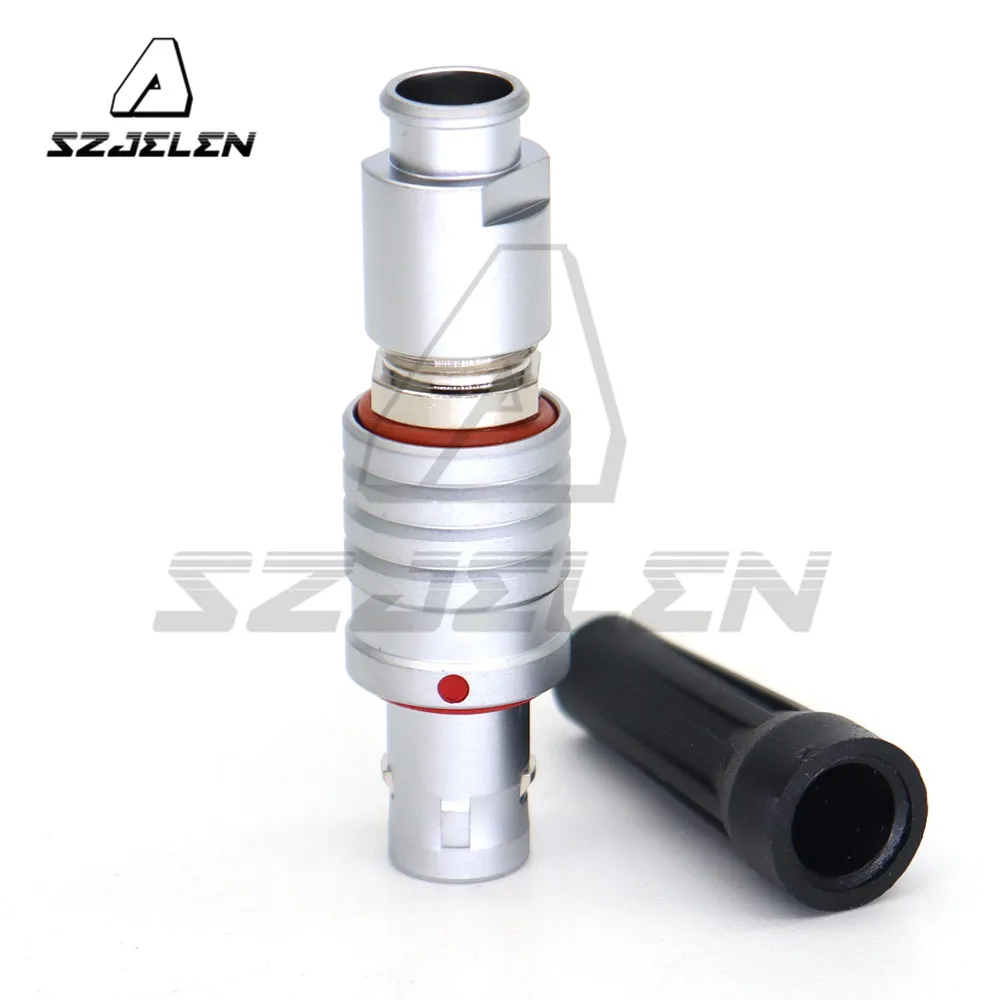 المكونات المعدنية الطيران للماء ، موصل FEG 0B ، قابس نقل الإشارات ، 2 3 4 5 6 7 9 دبوس