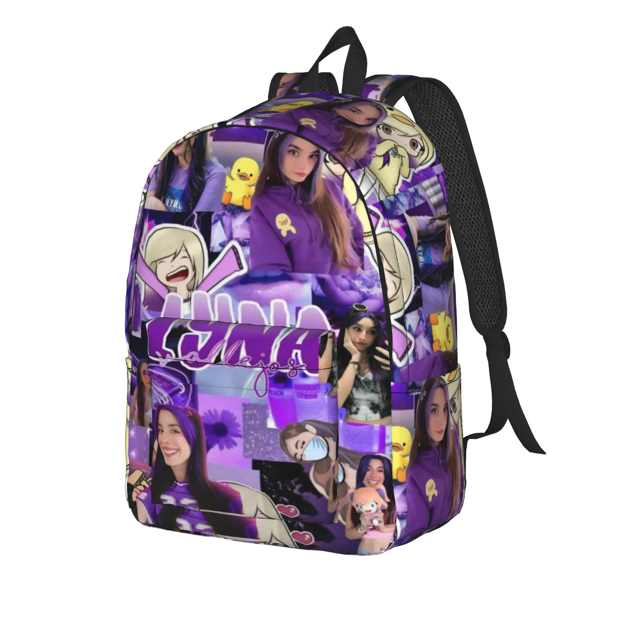 Lyna Vallejos Gamer Backpack for Men Women Teenage High School Work Daypack  Laptop Computer Shoulder Bag with Pocket