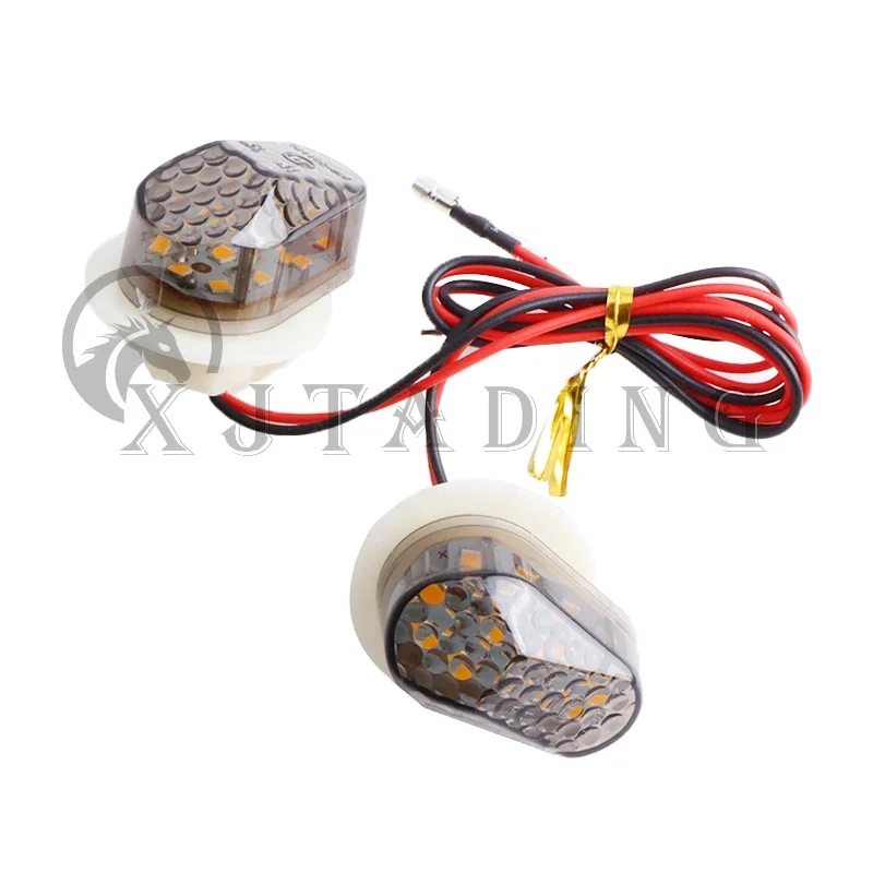 Flush Mount LED Indicator Light Moto Flashing For Yamaha YZF R1 R6 YZF R6S FZ1S FAZER 1000 FZ6S FAZER 600 Motorcycle Turn Signal