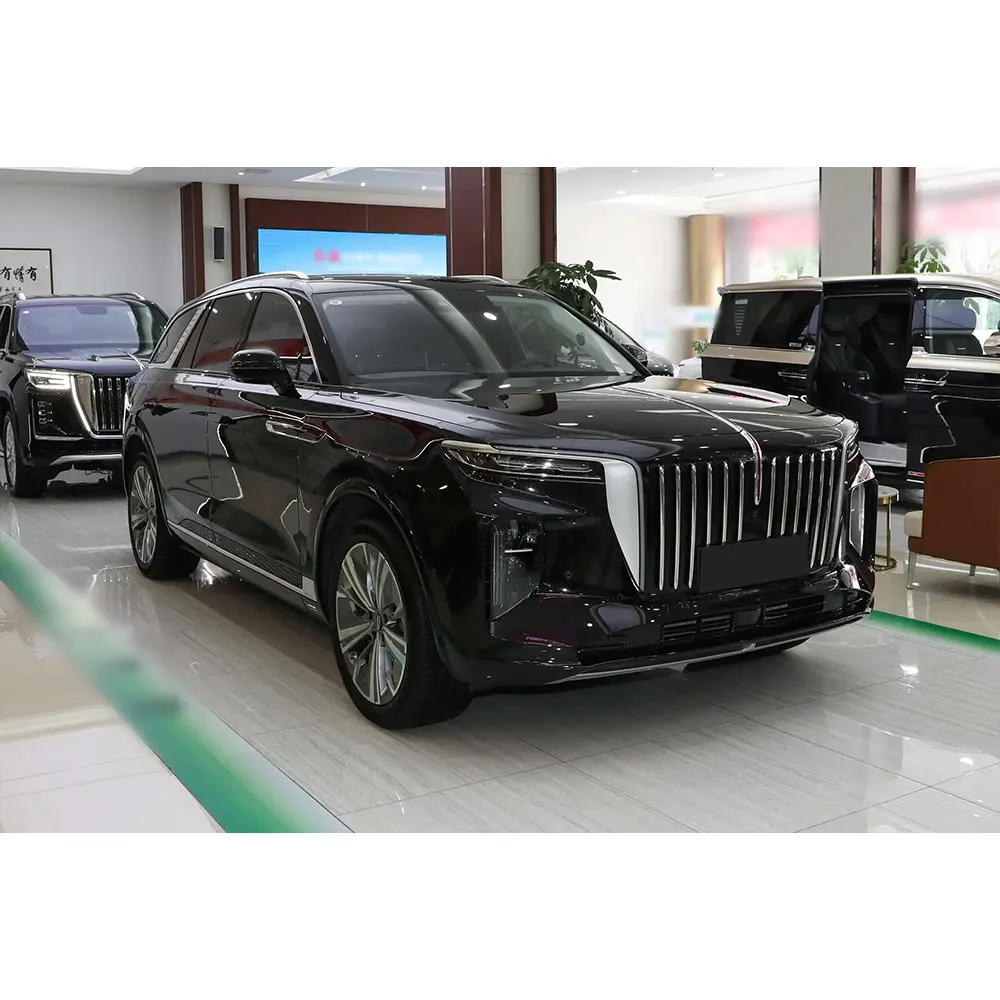 ซื้อรถยนต์ EV คุณภาพสูง Hongqi E-Hs9 SUV ขนาดใหญ่ 5 ประตู 7 ที่นั่ง SUV 690KM ยาว 2024 Edition ยานพาหนะไฟฟ้าสําหรับผู้ใหญ่