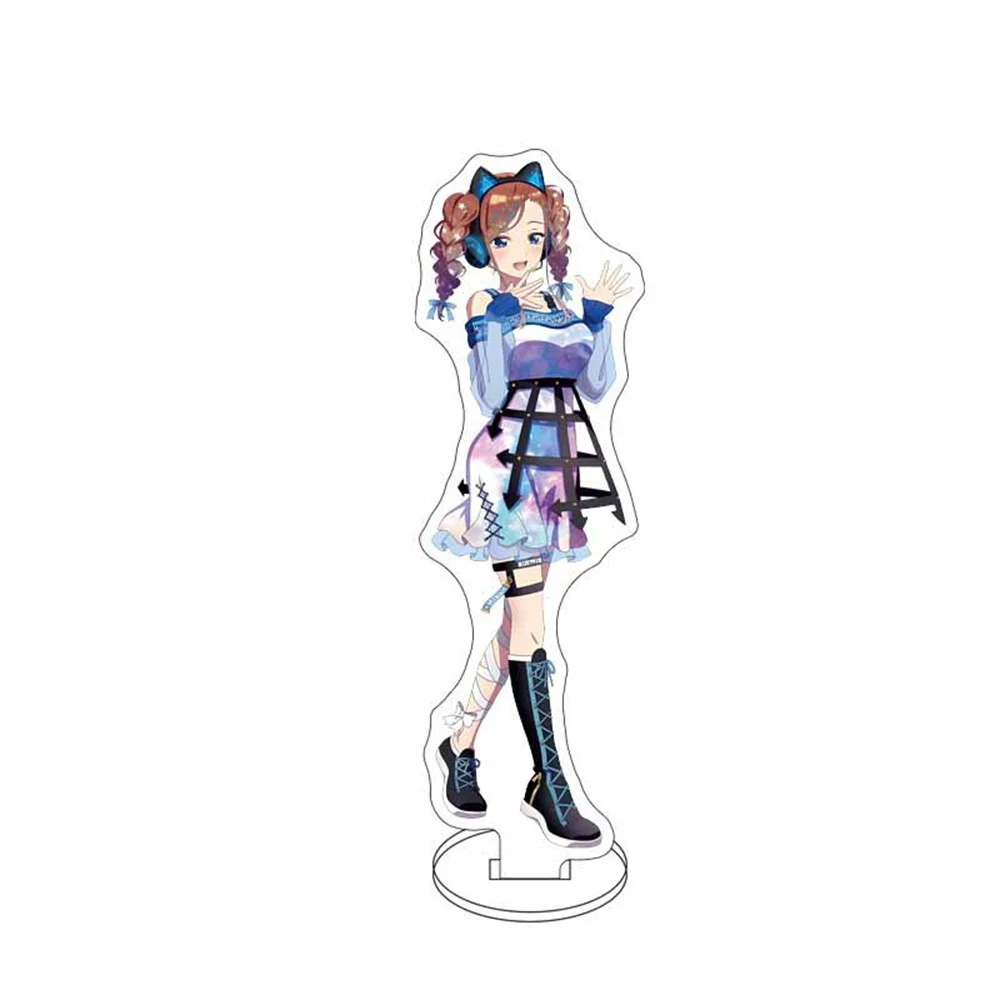 

15CM Anime Goddess Cafe shop Acrylic Stand Model Cosplay Charm Characters Ornament Accessories Goods Collection Gifts