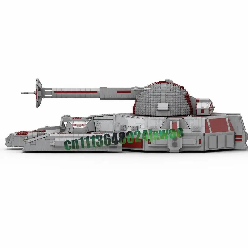 6956Parts MOC Space Battle Heavy Assault Tank Model Custom Puzzle Technical Diy Assembly Educational Creative Toy Popular Gifts