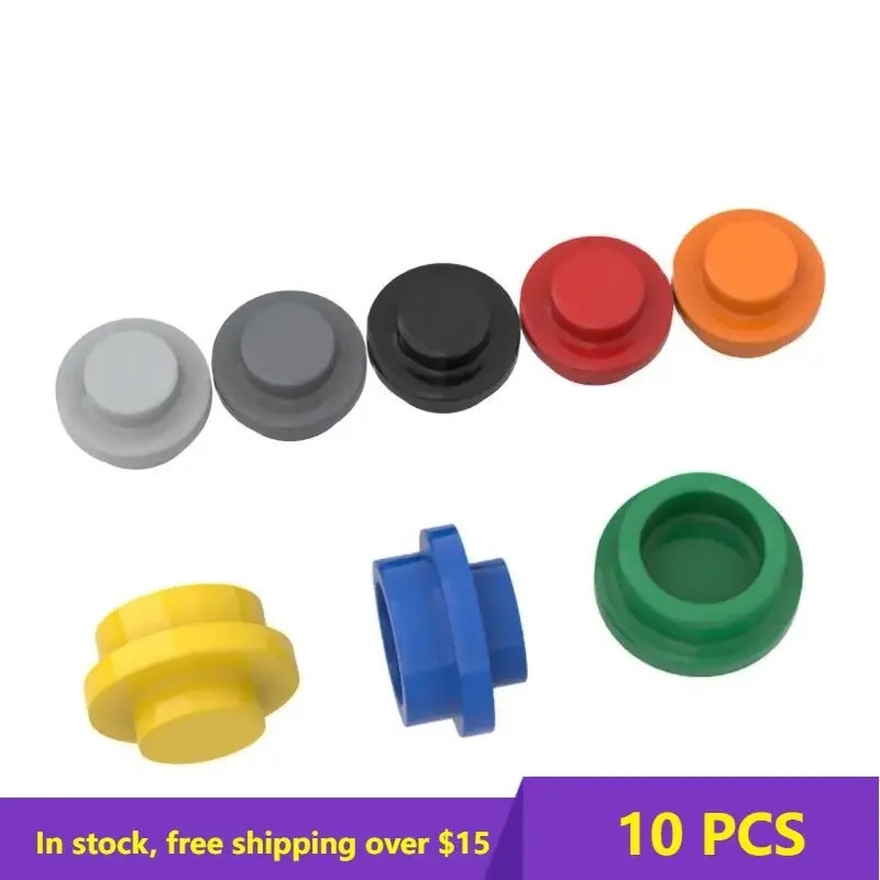 

10PCS MOC Bricks 4073 6141 30057 6141 1x1 Round Grain Building Block Parts Technial Bricks Kids Brain Games DIY Toys Best Gifts