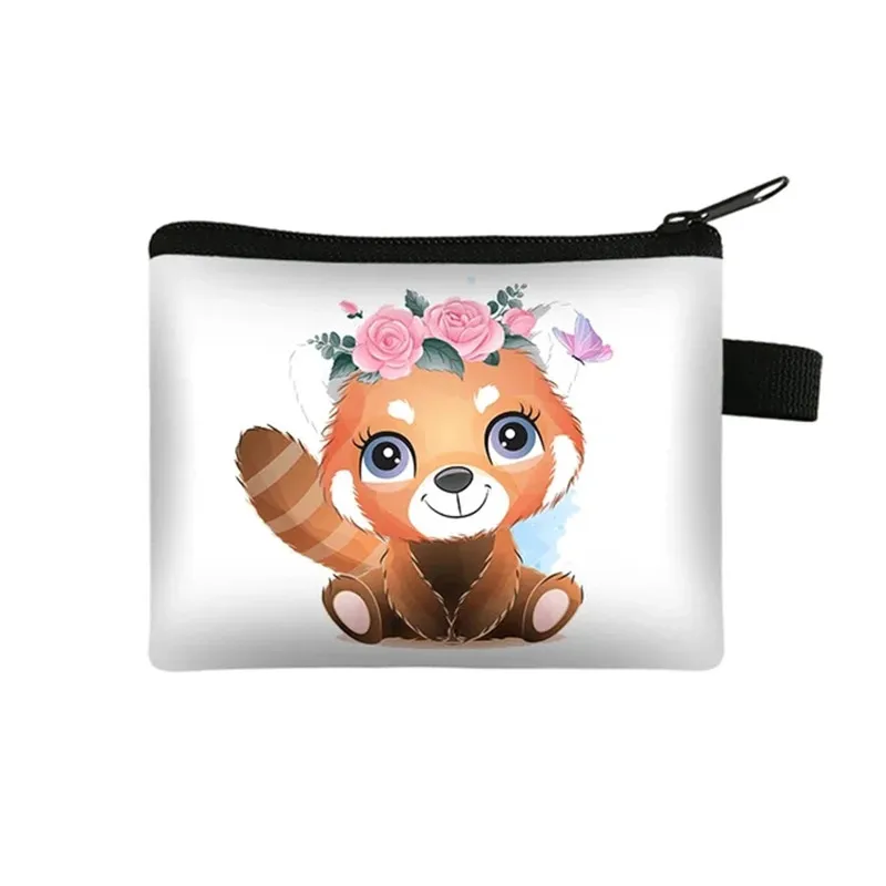 Стильный-милый-кошелек-для-монет-с-принтом-красной-панды-для-путешествий-женские-кошельки-наушники-ключи-id-сумка-для-кредитных-карт-сумка-для-денег-мини-сумки-для-монет-подарок
