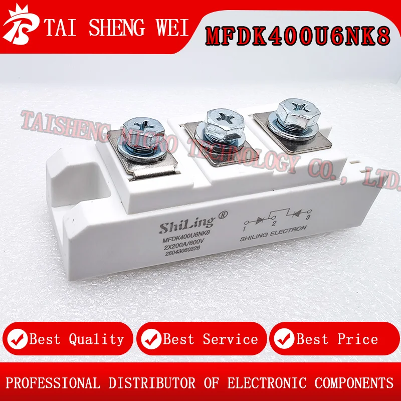 Brand new LGK plasma secondary rectifier module MFDK400U6NK8 MFDA400U6NK8 common cathode and anode 2X200A equals 400A 600V