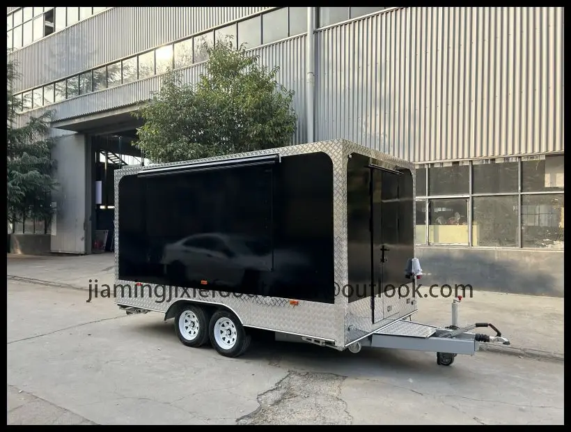 

Carritos De Comida Movil Food Track Hot Dog Cart Concession Ice Cream Trailer Mobile Food Truck Fully Equipped Restaurant