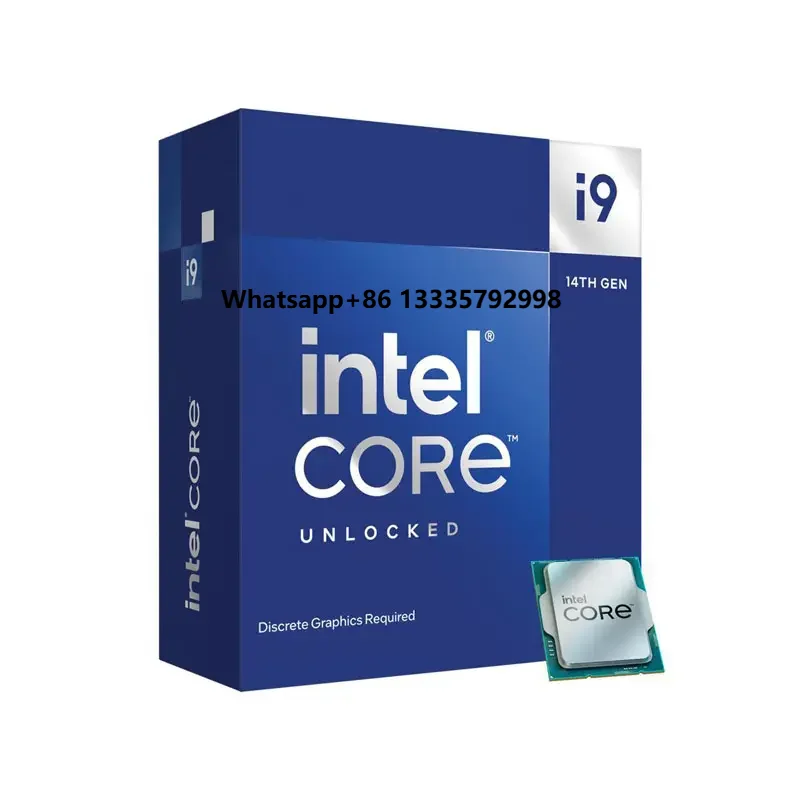 

New Core CPU I9-14900K 14th Generation LGA1700 3.2 GHz 24 Core 32 Threads Computer Processor for Desktop