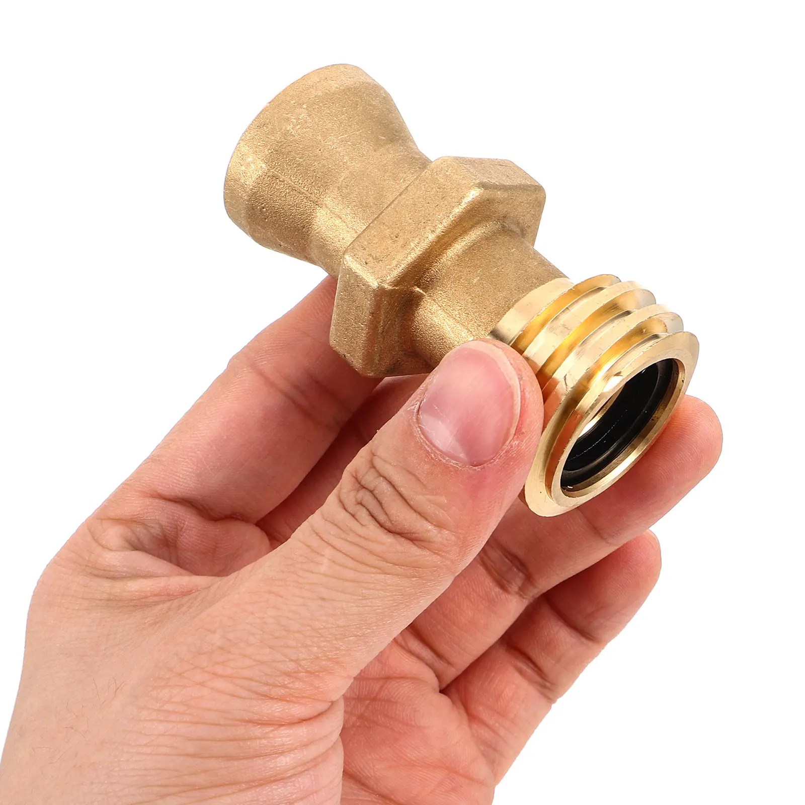 Metal Propane Tank Adapter Valve Threaded Connector for Forklift Applications Leakproof Secure Fit Quick Install Propane Tank