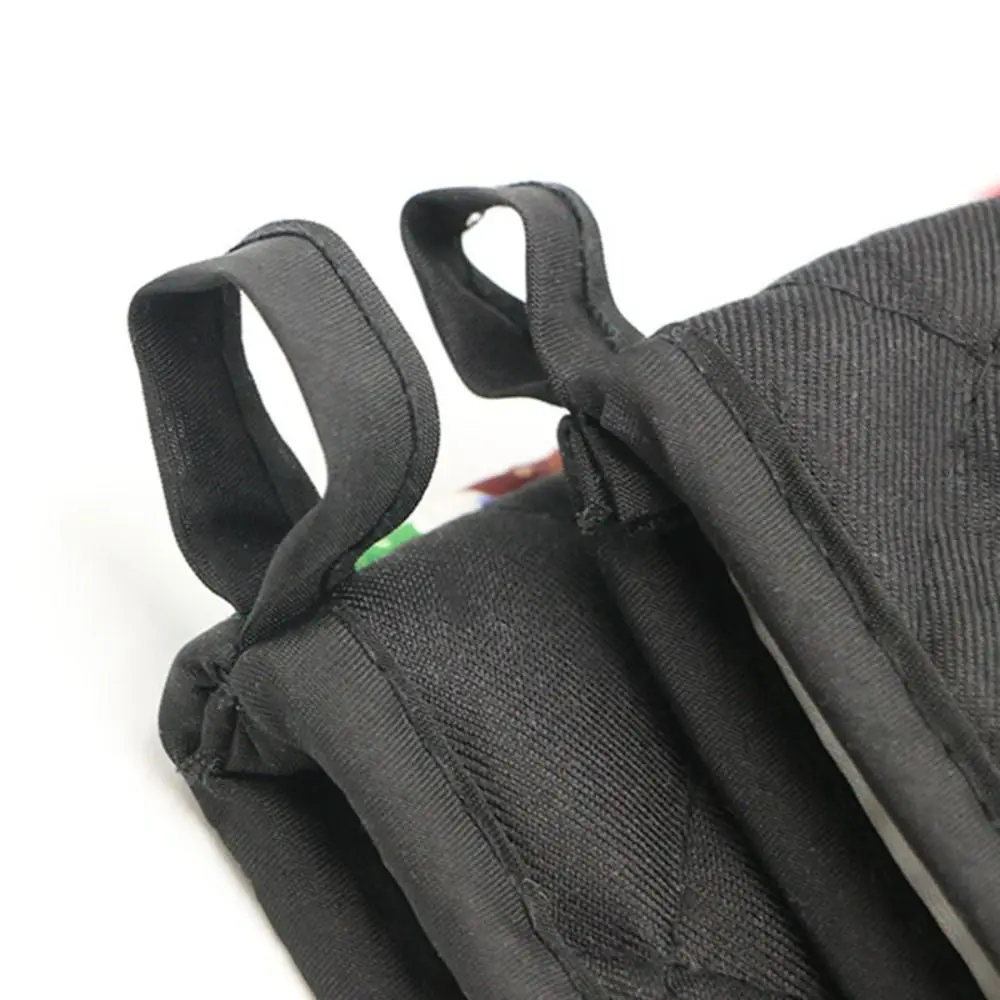 

2pc/set Anti-Heat Christmas Microwave Glove Potholder Thickening Printing Christmas Oven Mitts Insulation Insulation Pad