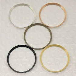 Mod 30.3mmx27.3mm Matte Watch Chapter Ring Fit SKX007 SKX009 SRPD NH35 NH36 Watch Case Replace Metal Inner Ring Watch Parts