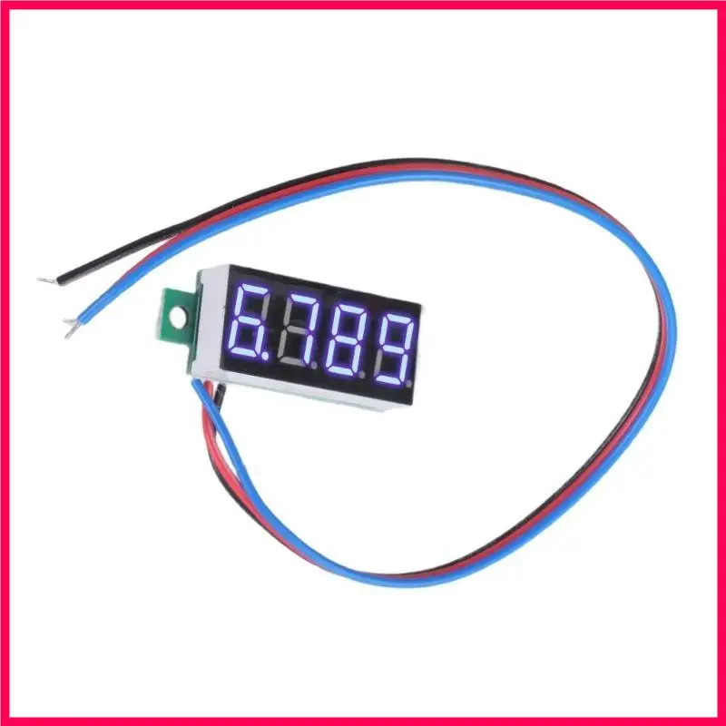 

H051 4Digit LED Voltmeter Tester Panel Meter DC0-100V 0.36inch 3 Wire