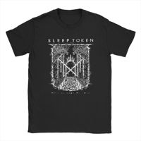Novelty S-Sleep Token T-Shirt Men Women O Neck Cotton T Shirts See the Sunset Behind the Mangrove Short Sleeve Tee Shirt Tops