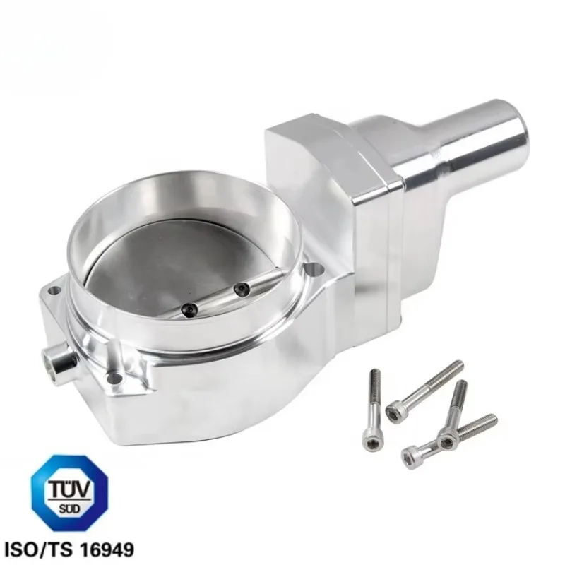 

Throttle Body LSXR 102mm Nick Williams Performance Wire LS1/LS6 Boost Application Polished Black Color