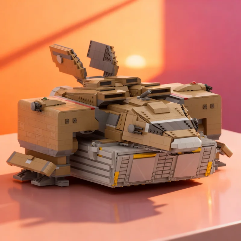 

3371 деталь MOC DR 4 Viking Dropship: Набор строительных блоков для сборки, подарок, креативный коллекционный предмет, декор для дома и офиса, премиум-класс для взрослых и детей