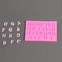 1 piece, uppercase and lowercase letter numerical mold cake decoration flip sugar aromatherapy candle silicone mold
