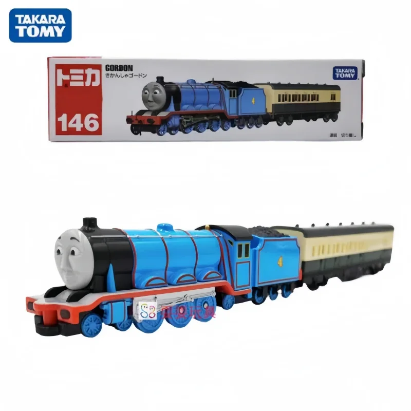 TAKARA TOMY simulation alloy die cast long 146 Thomas Gordon train model, toy for boys, holiday gift for children