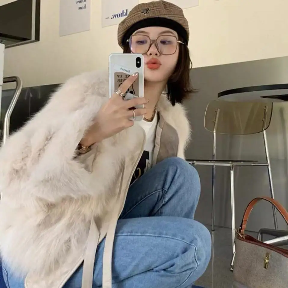 Nepbont groene jassen dames gym afslanken cocktail unisex schattig raglan streetwear meerdere voering peluche buitenkleding zoom