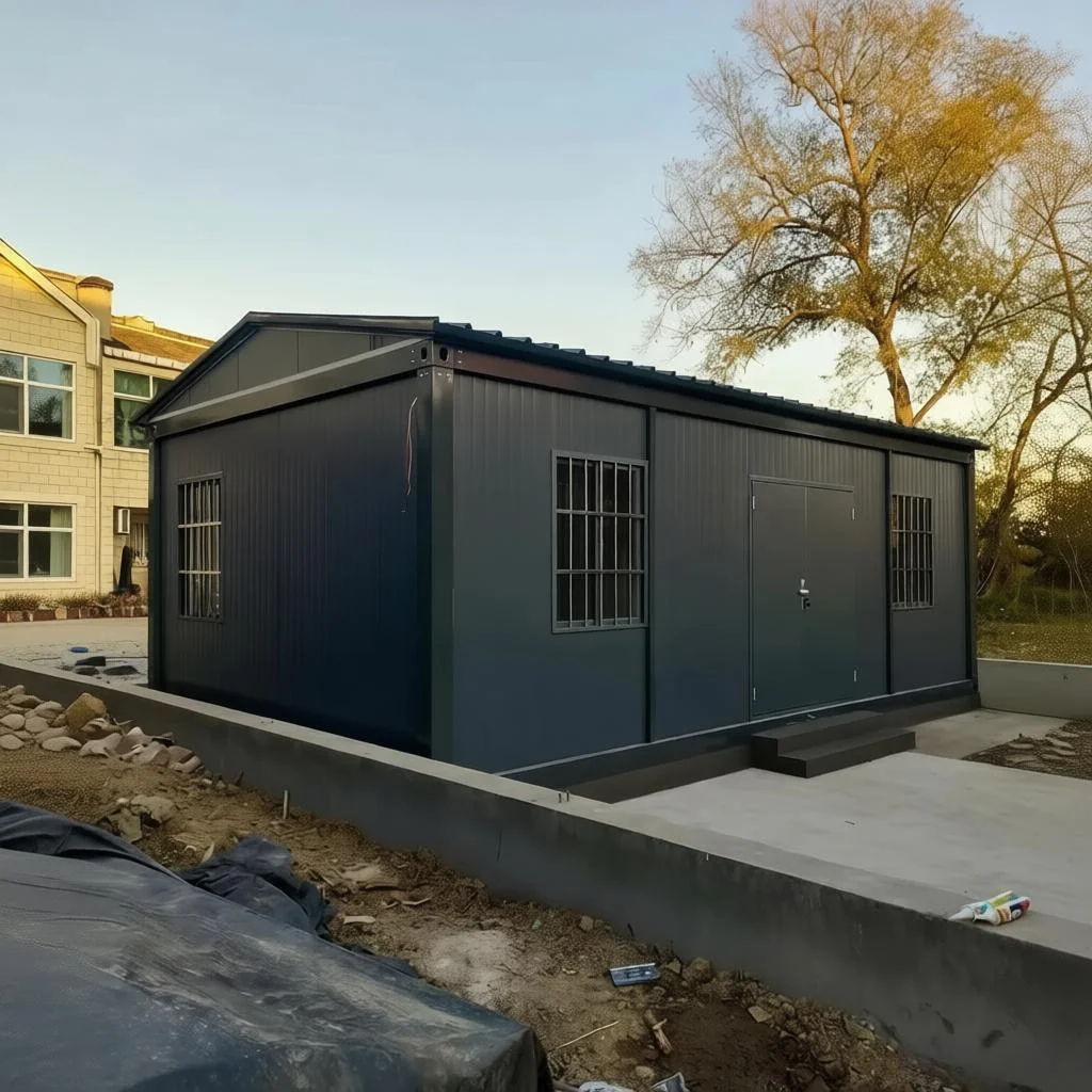 Powder Coating Outdoor Aluminum Alloy Container House Heavy Duty Container Hurricane Impact Resistant Prefabricated Home House