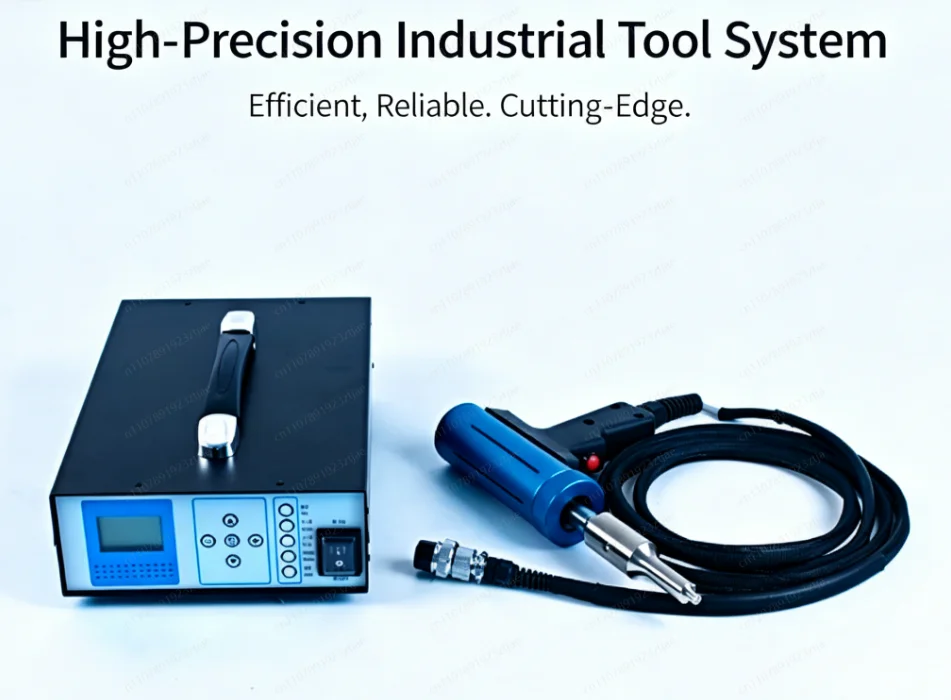 

Multi-Purpose 35KHz Handheld Spot Welder – Ultrasonic Plastic Welding for Auto, Clothing, Chicken Farm Repair