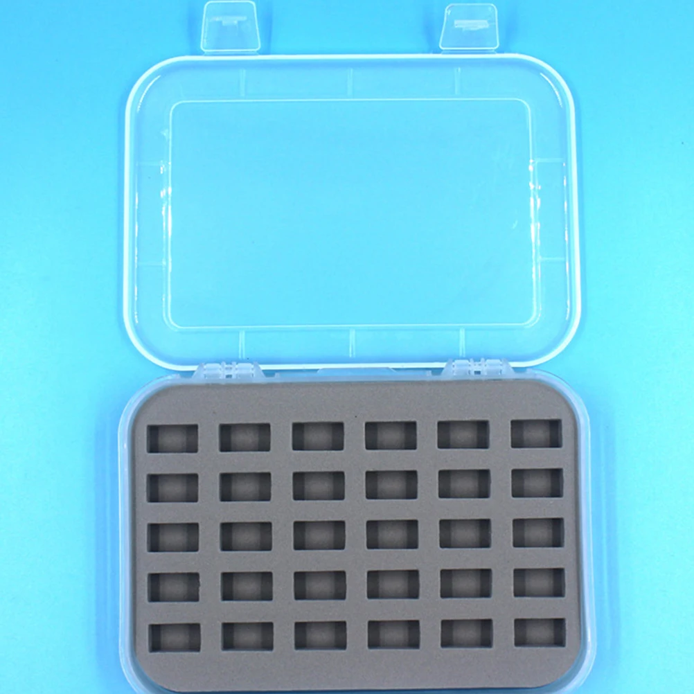 

Embroidery Bobbin Case Transparent Container Bobbins for Sewing Machine Storage Organizer