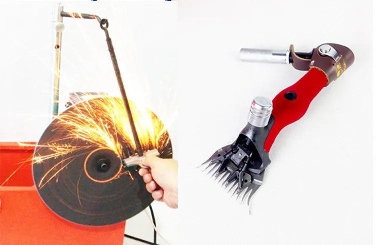 Professional Electric Sheep Clipper With Flexible Shaft 220V Shearing Grinding Machine For Farm Use New Condition