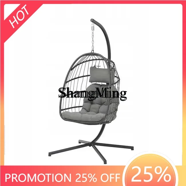 

CL Cotton Rope Hanging Basket Swing Hanging Orchid Cradle Indoor Balcony Hammock