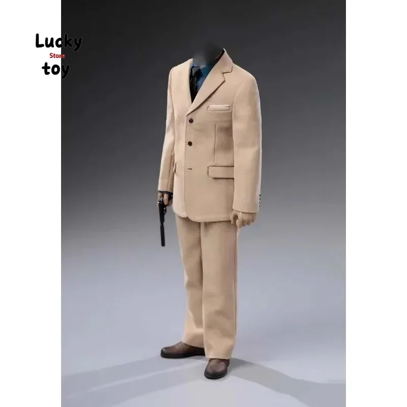 Toy Center CEN-M19 1/6 Scale Action Figures Agent Men's Suit Clothes Model for 12 Inch Soldier Narrow Shoulder Male Body