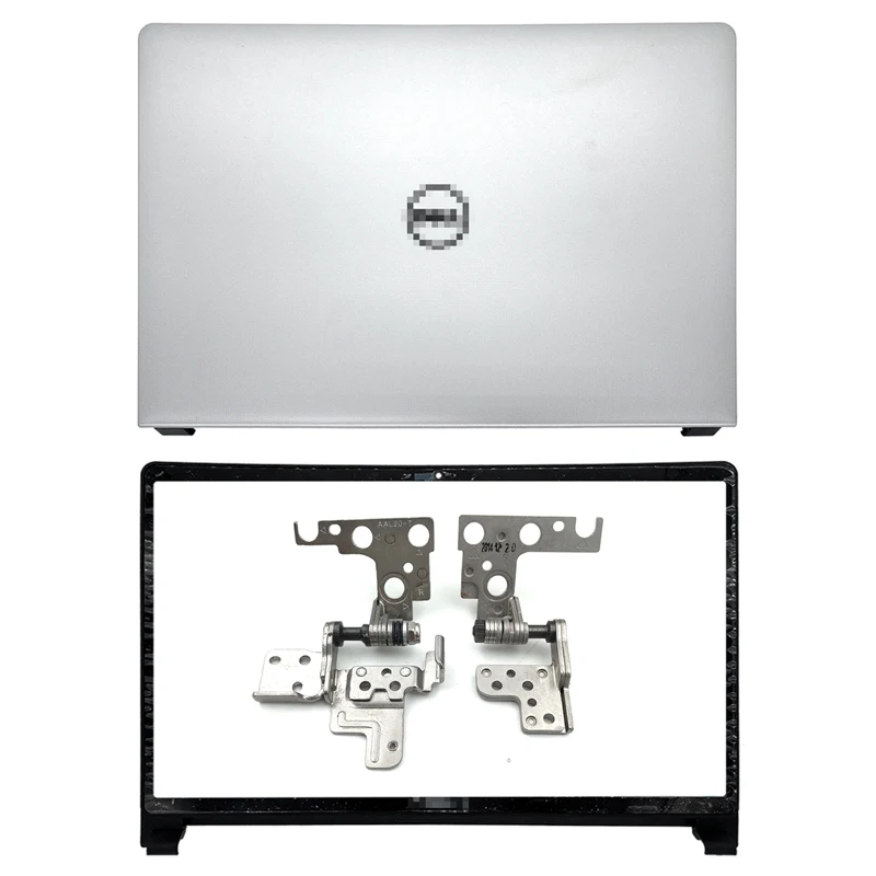 

NEW For Dell Inspiron 15 5000 5555 5558 LCD Back Cover/Front Bezel/Hinges Top Back Case 00YJYT AP1AP000300 Touch Version Silver