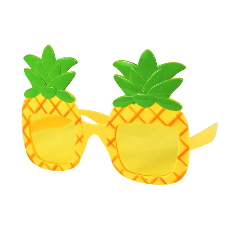 1pc Hawaii Tropical Party Sonnenbrille Flamingo Hawaiian Luau Pool Strand Party Dekoration Liefert Ananas Lustige Gläser