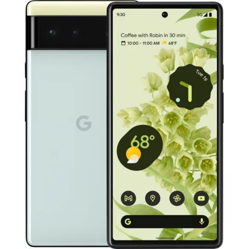 Original Unlocked Google Pixel 6 5G 6.4