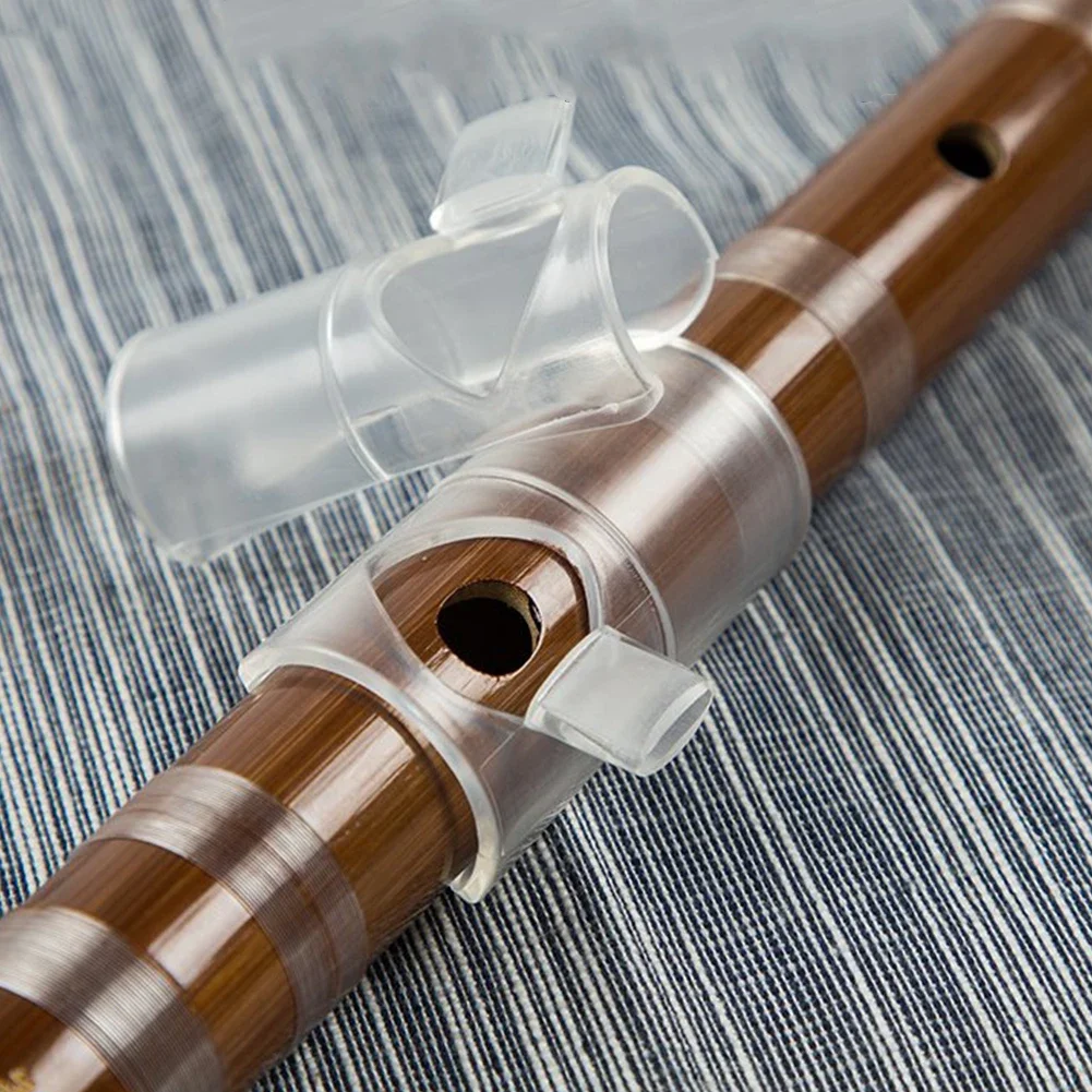 Flute Blowing Aid Mouthpiece Whistle Bamboo Easy To Blow Flute Blower Mouthpiece Plastic Pratical High Quality