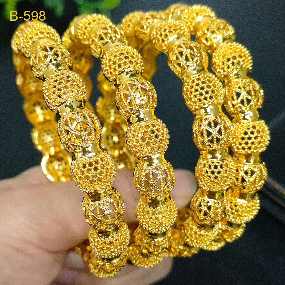 ANIID Middle East 24K Gold Color Bangles For Women Dubai  Wedding Jewelry Africa Bracelets Arab Birthday Jewelry Party Gifts