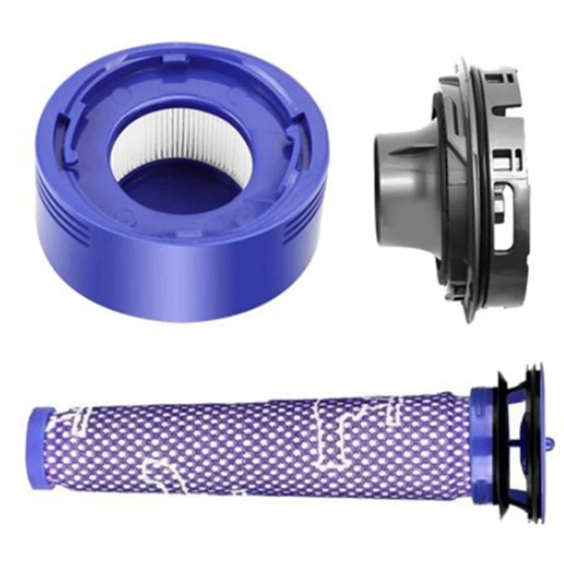 B99A-4PCS Per Dyson V7 V8 Aspirapolvere Installazione Motore Coperchio Posteriore Kit Filtro Anteriore E Posteriore Motore Parti di Copertura Posteriore