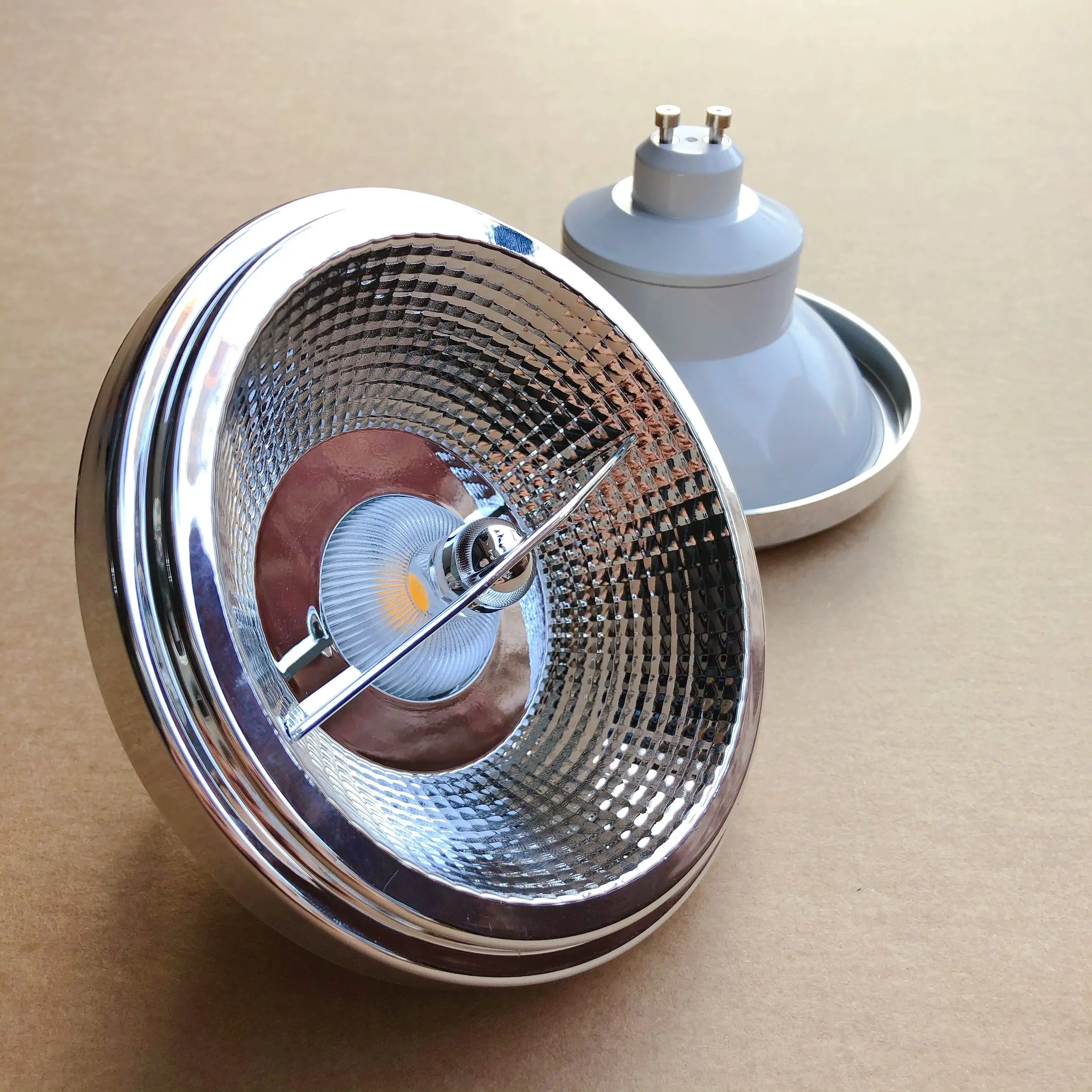 

Wholesale DC12V/ 110V 220V 10W 15W LED AR111 Spotlight G53 GU10 AR111 ES111 QR111 LED Embedded Downlight Recessed Ceiling Lamp