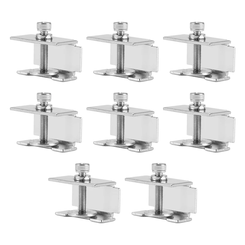 8 Pcs 3D Printer Glass Bed Clips Clamps For Ender 3/3 Pro Ender 5/Plus CR-20 PRO, CR-10S Pro 3D Printer Accessories