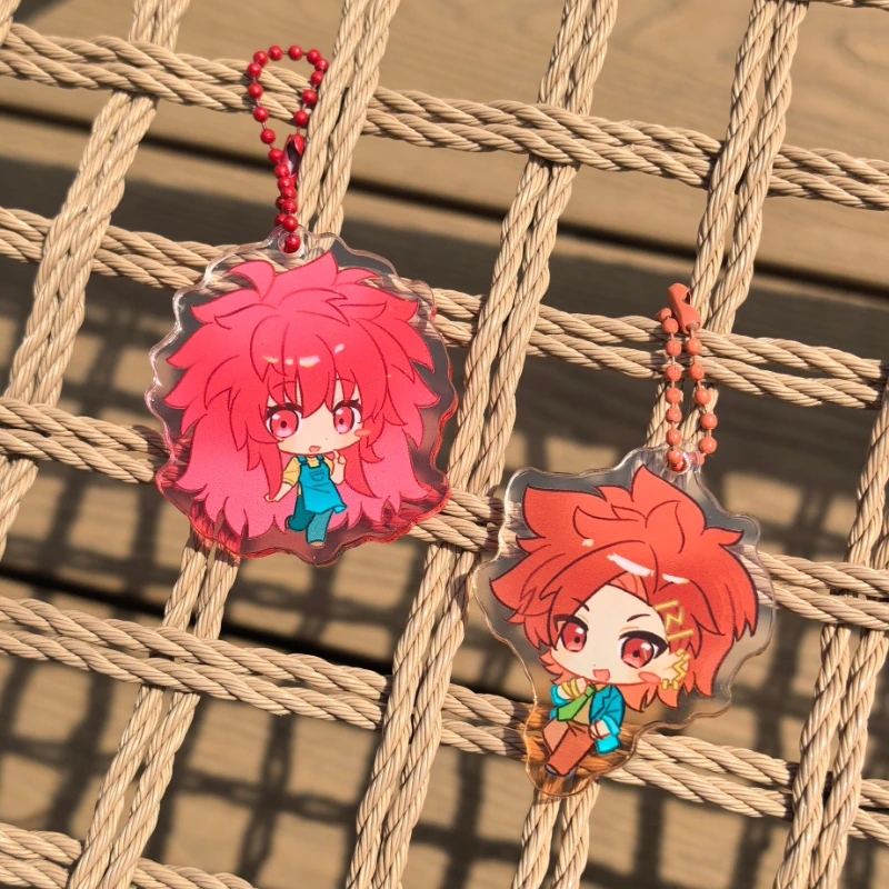 Game Your Turn to Die Death Game By Majority Chidōin Sara Egokoro Nao Cosplay Keychain Acrylic Keyring Key Chain Bag Ornament