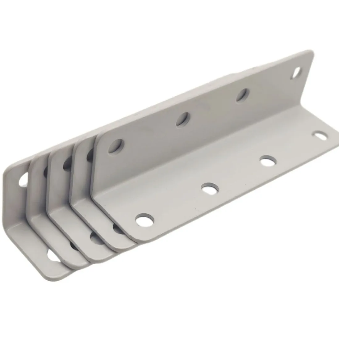 

L-shaped right angle cabinet furniture connectors hardware accessories powder coated stainless steel triangle iron