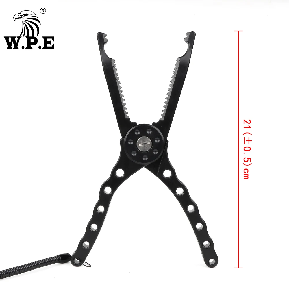 W.P.E Fish Grip Fishing Plier PC Fishing Controller Carp Lure Bass Fish Tackle Adjustable Rope Fishing Tool Fishing Accessories