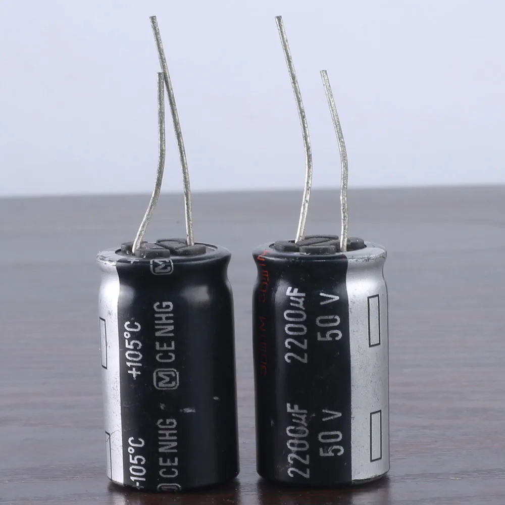 10pcs panasonic  NHG 2200mfd 50V 2200UF top electrolytic Capacitor 16*31mm 105°C