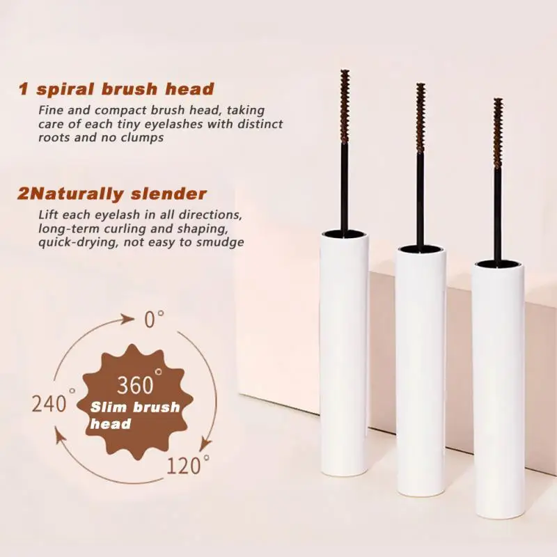 Mascara Quick-drying Grafting Mascara Black Brown Women\'s Cosmetics Eyelash Extension Curling Mascara Lengthening Eyelash