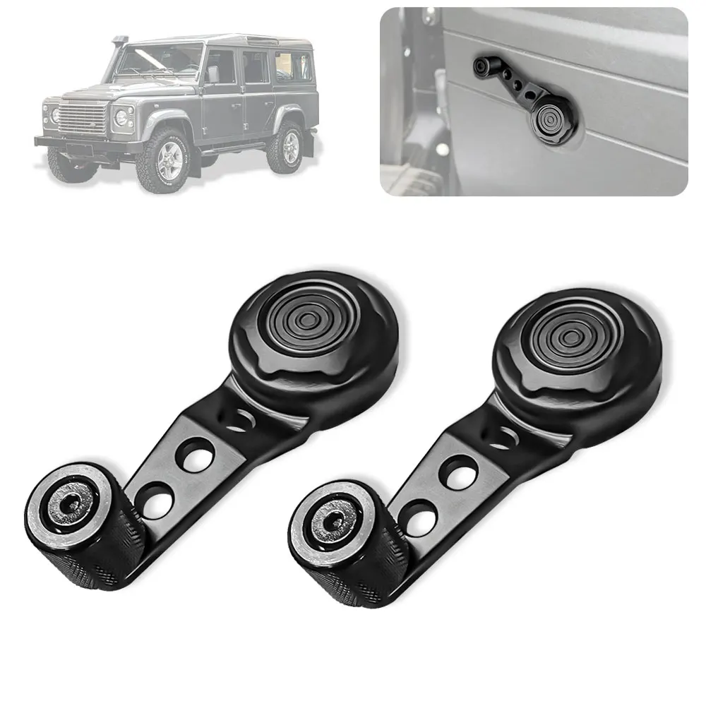 for Land Rover Defender 90 110 130 2004-2018 Accessories aluminum window rocker handle rear window hand crank