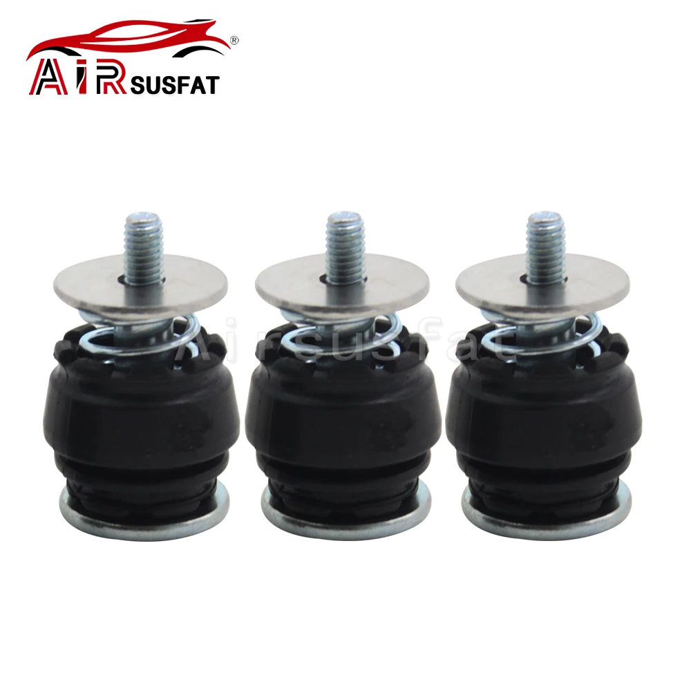 3PCS Air Compressor Pump On Nut Fitting Assembly For Land Rover Sport Discovery 3 4 LR011837 RQG500130 LR010376 LR072537