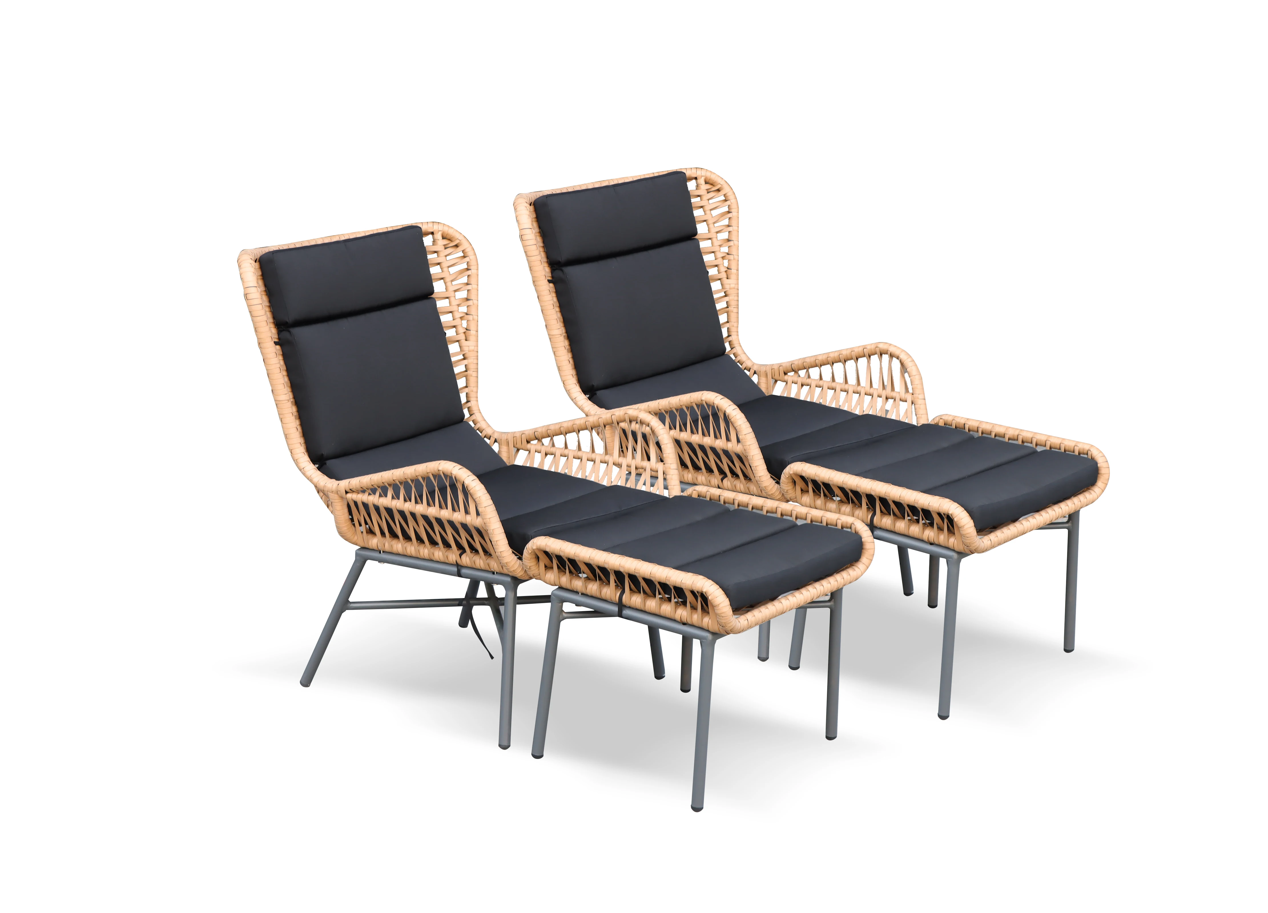 xx-Hotel Balcony Rattan/Wicker Outdoor Patio Set Includes Table and Chair Stylish Other Outdoor Furniture