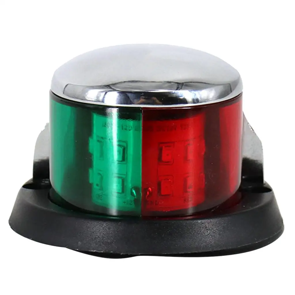 LED Yacht Boat Navigation Light Bow Sailing Light for Pontoon Skiff 3W Safe