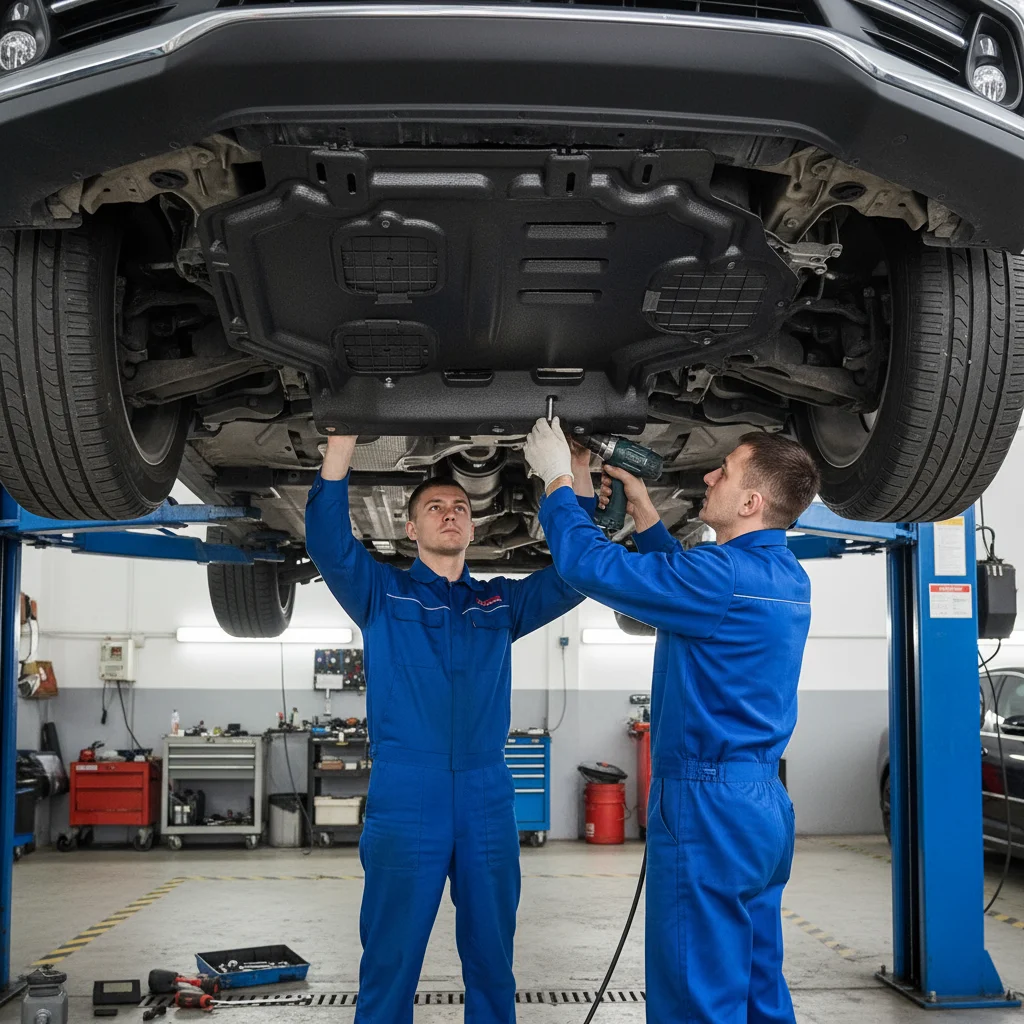 Osłona pod silnik do Honda Fit 2007-2020, automatyczna osłona pod silnik, błotniki, osłona silnika, płyta ochronna, osłona silnika