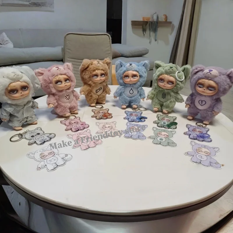 

Original New Sleep Grumpipi Series Blind Box Vinyl Face Trendy Figure Pendant Decor Macaron Color Bag Collection Model Toy Gift