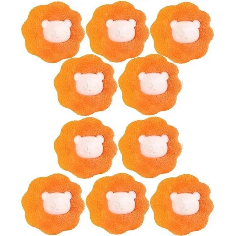 20PCS Wäsche Ball Pet Haarentferner Wiederverwendbare Bälle Wäsche Waschmaschine Filter Wolle Aufkleber Katze Haar Pet Pelz Lint Catcher